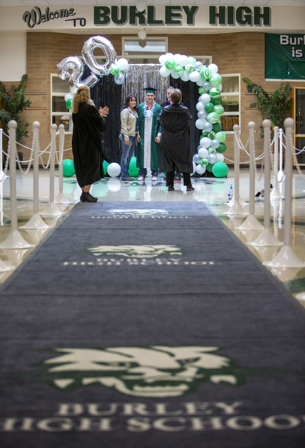 Burley seniors celebrate their graduation